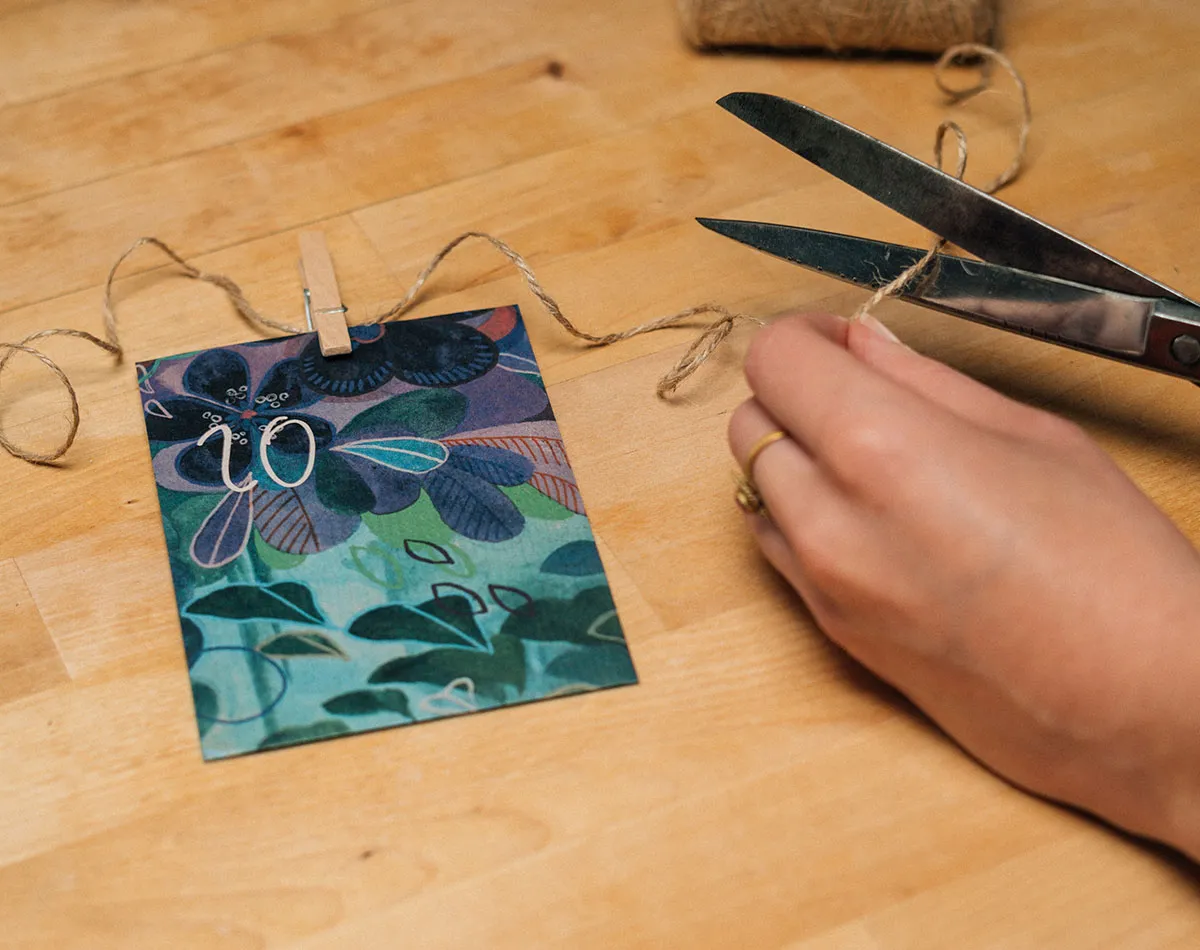 Calendario de Adviento DIY