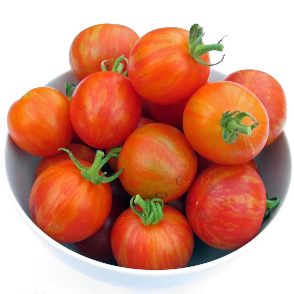 Gestreifte Tomate 'Tigerella' (Solanum lycopersicum) Bio Saatgut