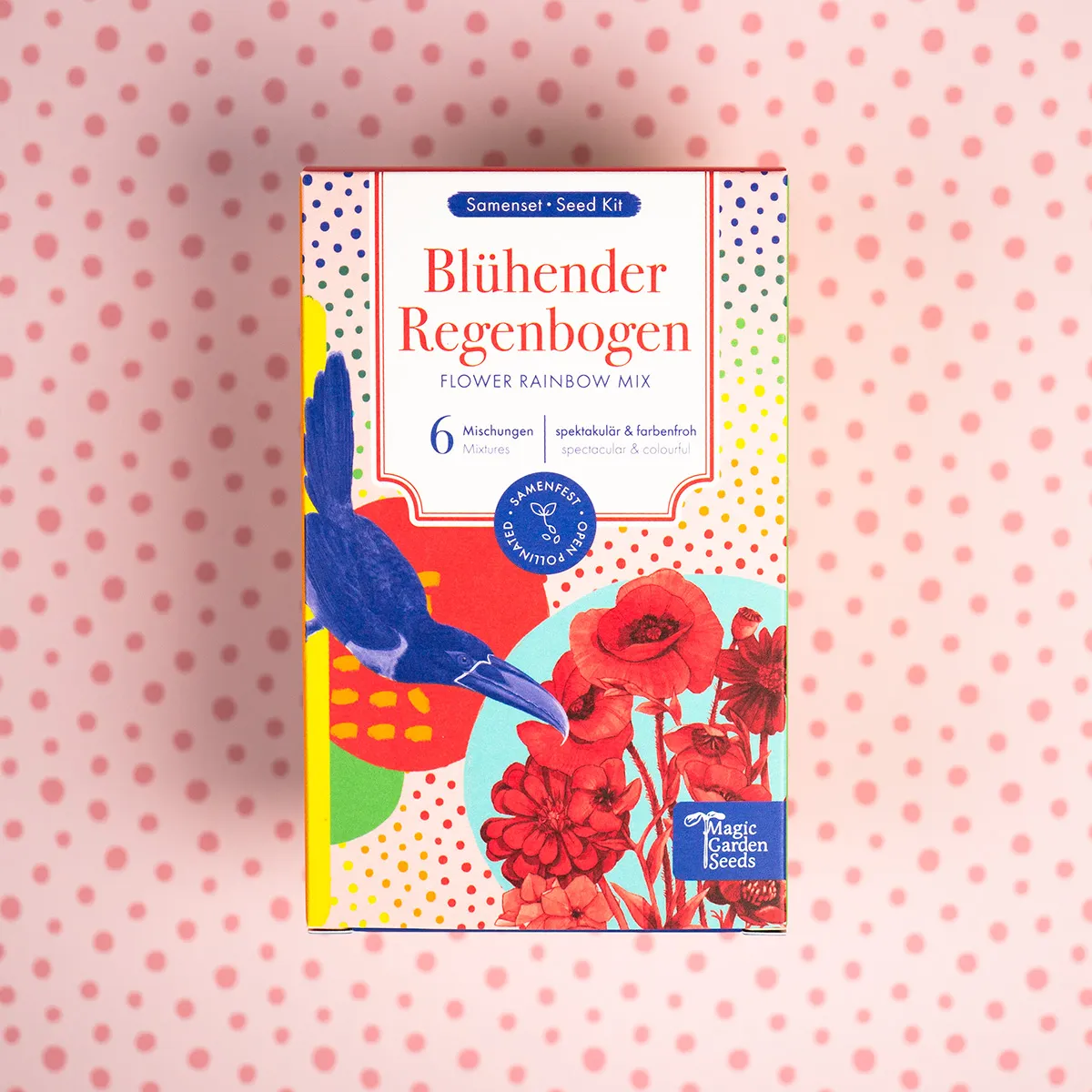 Arcoíris de flores – Kit de semillas para principiantes