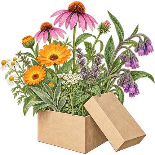 Set de semillas de plantas medicinales