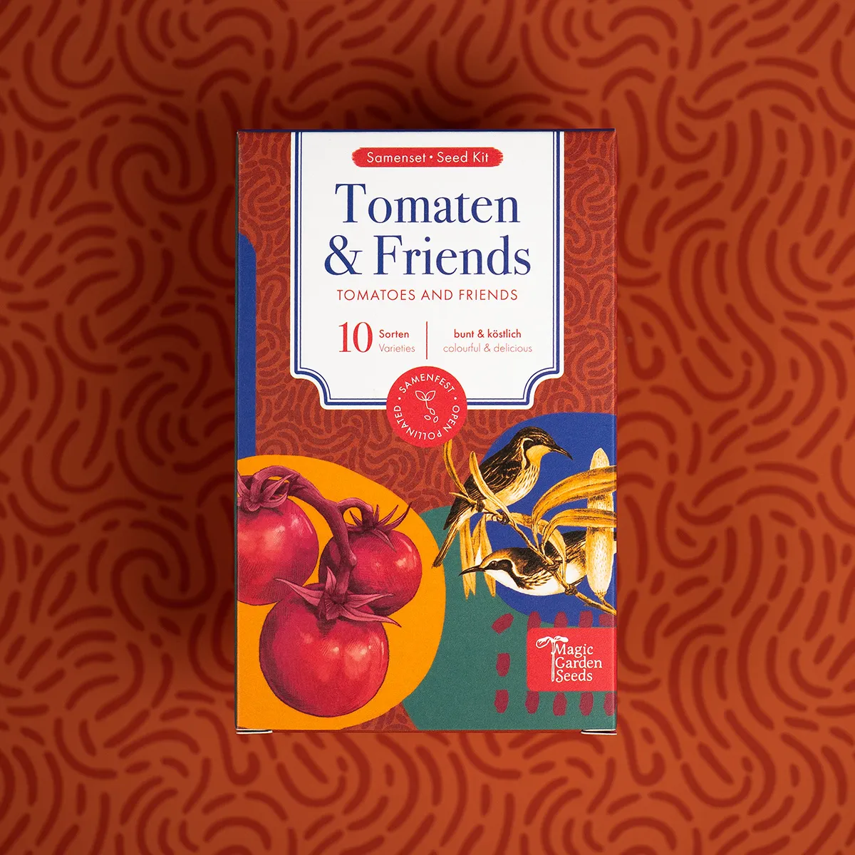Tomates & Compañeros – Kit de semillas para principiantes