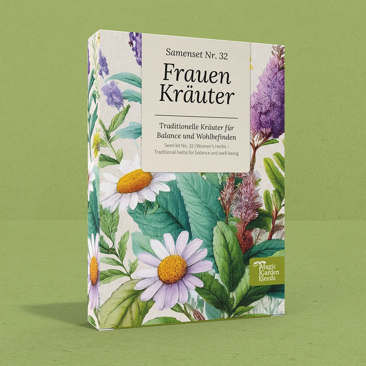 Frauen Kräuter - Traditionelle Kräuter für Balance und Wohlbefinden - Samenset Nr. 32