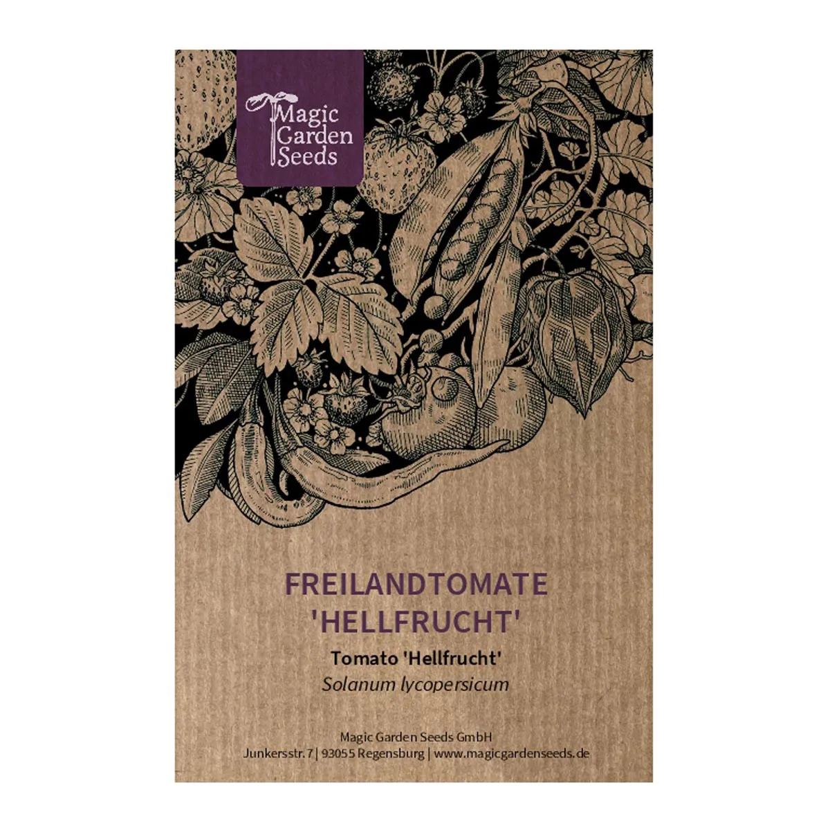 Freilandtomate 'Hellfrucht' (Solanum lycopersicum) Samen
