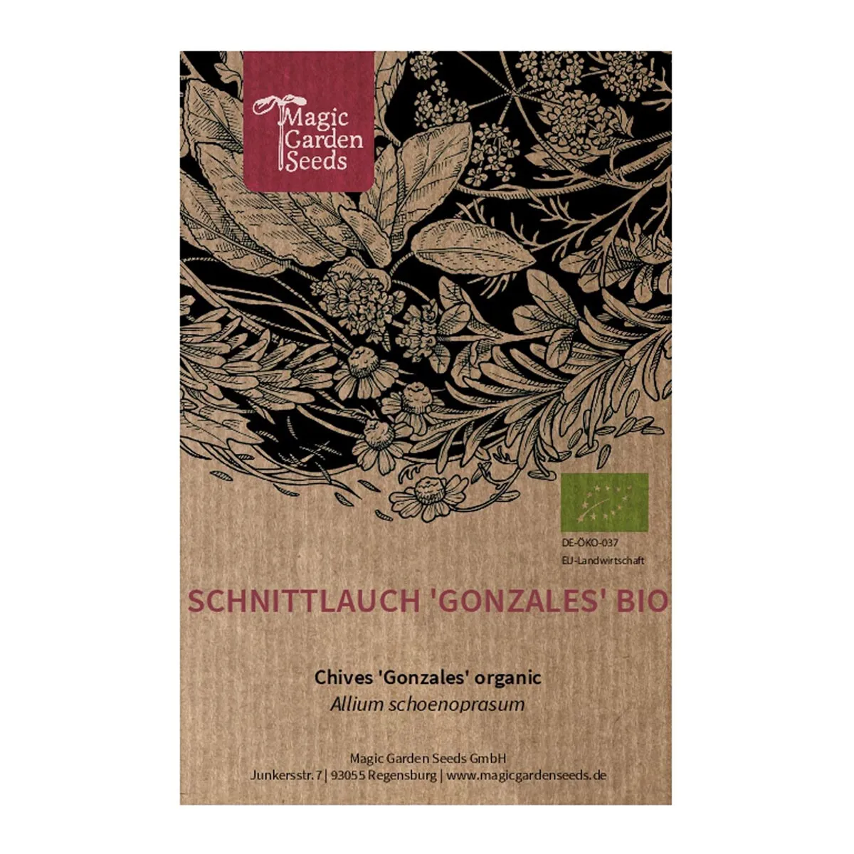 Schnittlauch 'Gonzales' (Allium schoenoprasum) Bio Saatgut