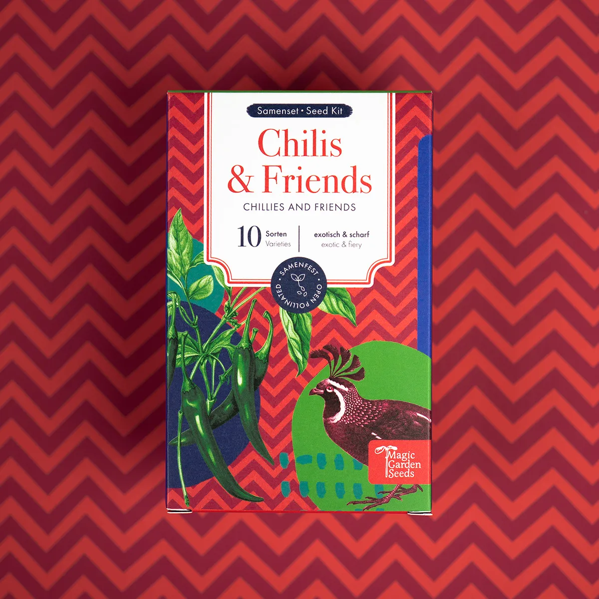 Chiles & Compañeros – Kit de semillas para principiantes