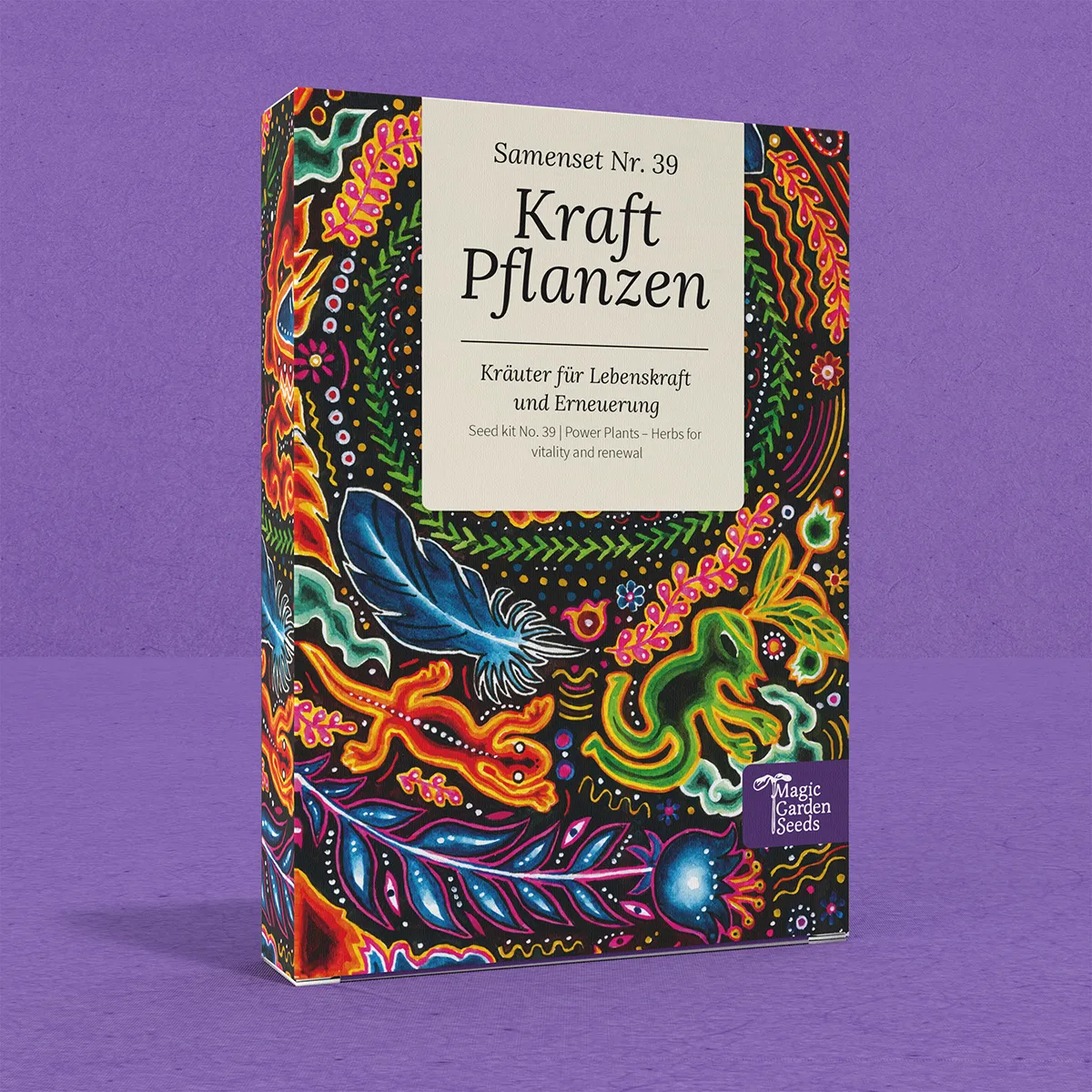 Kraft Pflanzen - Traditionelle Kräuter für Lebenskraft und Erneuerung - Samenset Nr. 39
