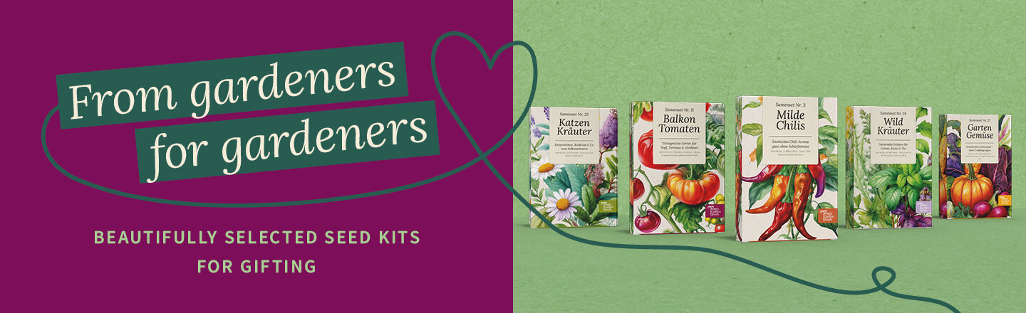 Banner publicitario para nuestros nuevos kits de semillas