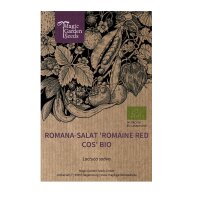 Lechuga romana Romaine Red Cos (Lactuca sativa) orgánica