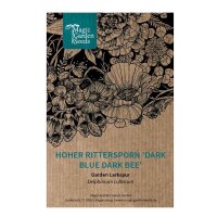 Espuela de caballero "Magic Fountains-Dark Blue Dark Bee" (Delphinium cultorum) semillas