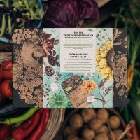 Grow-Your-Own Garden Feast - Organic seed kit for all...