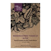 Rondini Tondo di Nizza (Cucurbita pepo) semillas