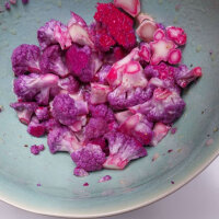 Coliflor morada Violetta di Sicilia (Brassica oleracea var. botrytis) semillas