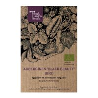 Berenjena Black Beauty (Solanum melongena) orgánico semillas