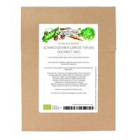 Hortalizas poco exigentes para la cama de cultivo (Orgánico) - Set de semillas