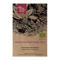 Flor de muerto (Chrysanthemum coronarium) orgánico semillas