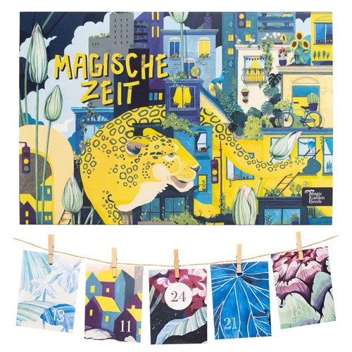 Tiempo mágico- Calendario de Adviento de semillas orgánicas- La alegría del huerto urbano Produktbild